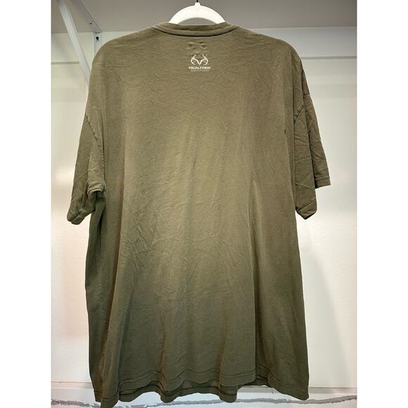 Realtree‎ Men's T Shirt Dark Green XL - Picture 2 of 9